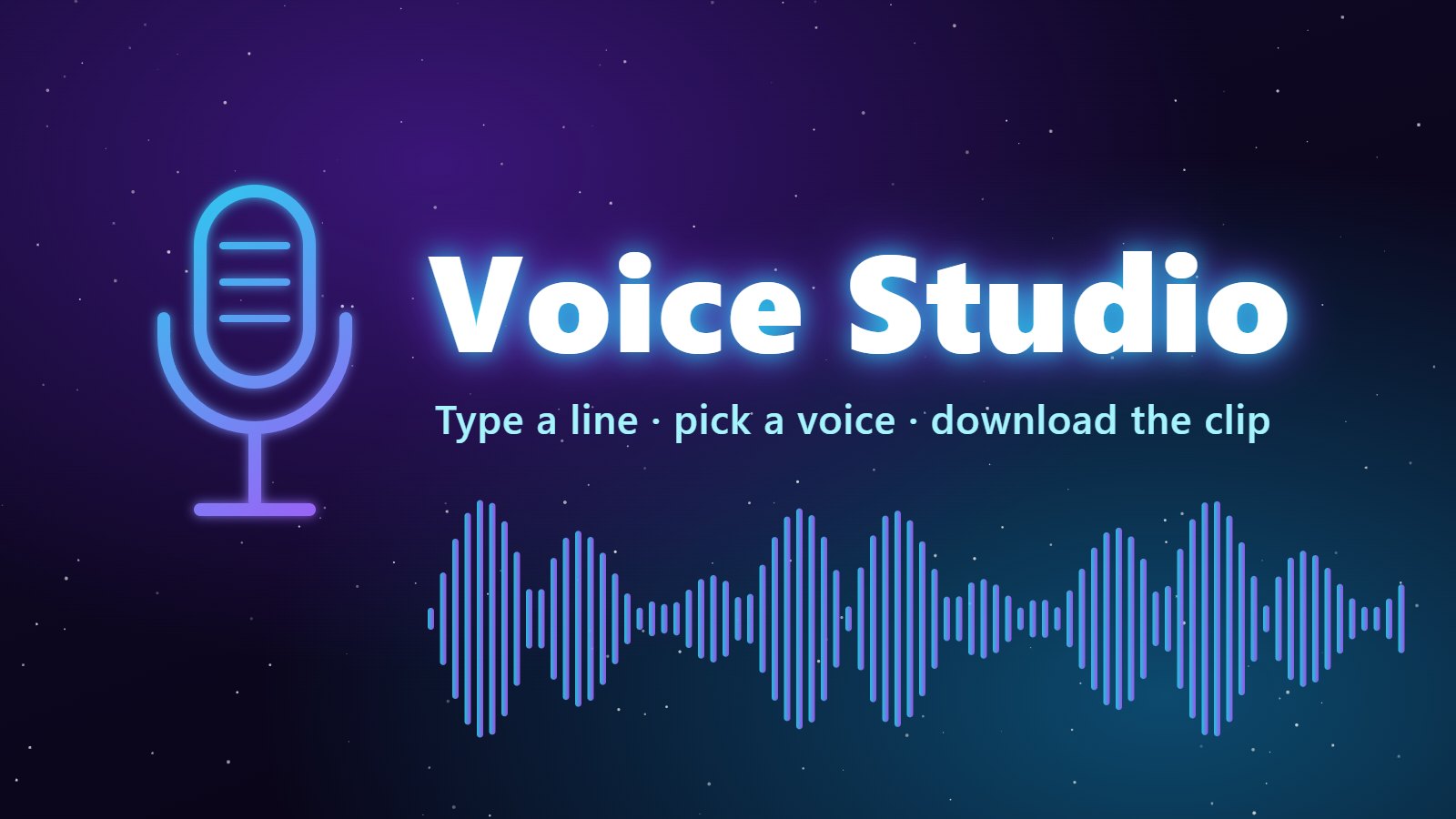 Voice Studio